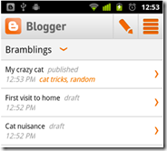 Blogger App Blogger App